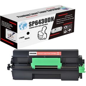 Replacement High Yield Toner Cartridge (with Chip) Compatible for Ricoh SP6430DN Toner Cartridge,Work for Ricoh SP6430 SP6430M SP6420 SP6420M Printers in Kuwait
