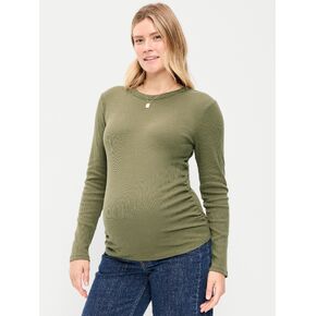 Old Navy Maternity Snug Long-Sleeve T-Shirt - Hearthwood in Kuwait