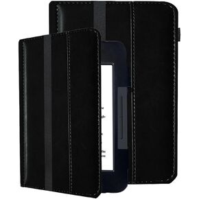 Premium Vegan Leather Case for Nook GlowLight 3 eReader, Book Style Cover, Compatible with Model BNRV520, 2017 Release (Wine Red, Nook Glowlight 3(Model:BNRV520)) in Kuwait