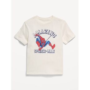 تي شيرت برسومات محايدة للجنسين من Old Navy Marvel™ Spider-Man للأطفال - ملح البحر in Kuwait