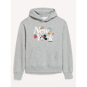 Old Navy Old Navy x Disney Mickey Mouse Hoodie for Men - Mickey Mouse Gray in Kuwait