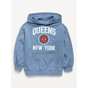 Old Navy Marvel™ Spider-Man Oversized Graphic Pullover Hoodie for Boys - Cowboy Blue in Kuwait