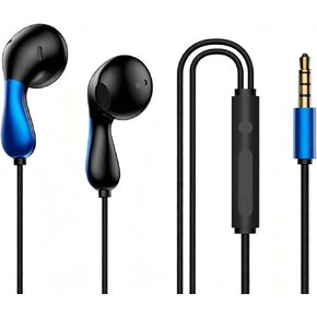 Compact Wired Headphones, Lightweight Mini Wired Headset for Daily Audio & Office Use in Kuwait