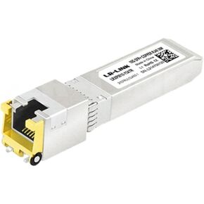 وحدة إرسال واستقبال SFP 10G SFP إلى RJ45 Ethernet، النحاس SFP إلى Ethernet، مسافة نقل تصل إلى 100 متر، متوافقة مع Cisco SFP-10G-T-S، Meraki، وFortinet، حزمة واحدة in Kuwait