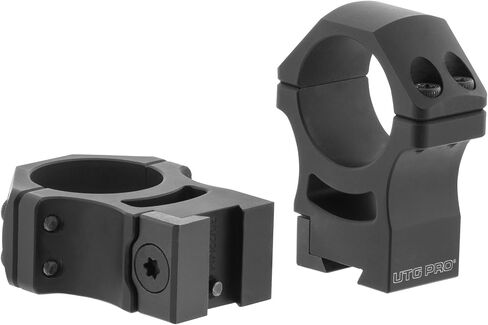 Leapers Inc, UTG Pro P.O.I Dovetail Rings, High Profile, Black in Kuwait