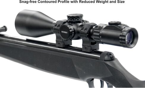 Leapers Inc, UTG Pro P.O.I Dovetail Rings, High Profile, Black in Kuwait