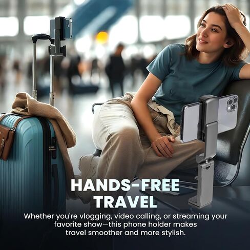 Airplane Phone Holder, 4-in-1 Foldable Phone Stand in Saudi Arabia