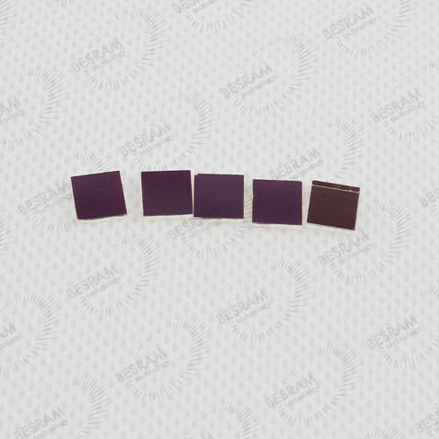 5pcs 6mm*6mm*1.0mm 650nm red laser High transmittance Filter Against 400-1100nm in Kuwait