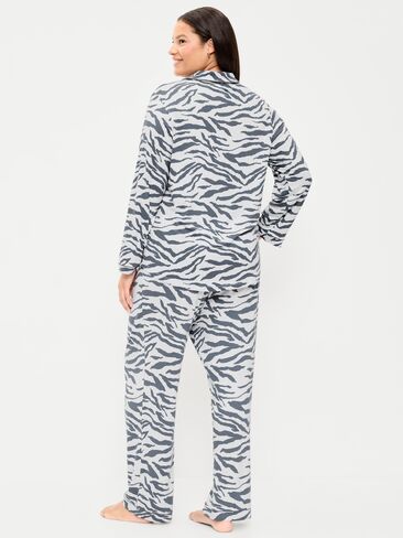 Old Navy Sunday Sleep Knit Jersey Pant Set - Zebra in Kuwait
