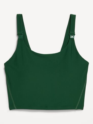 Old Navy Maternity PowerSoft Nursing Sports Bra - Field Of Greens in Kuwait