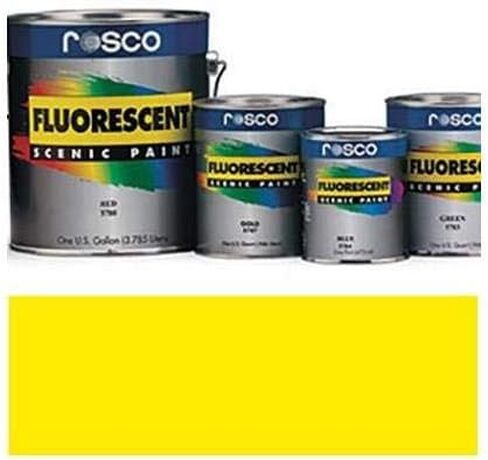 Rosco #5782 Fluorescent Paint, 1 Quart, Yellow in Kuwait