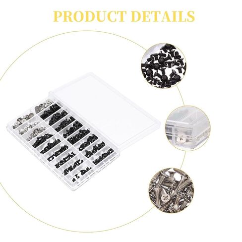 Computer Screw Kit M2-m3 Black Steel Countersunk Head in Kuwait