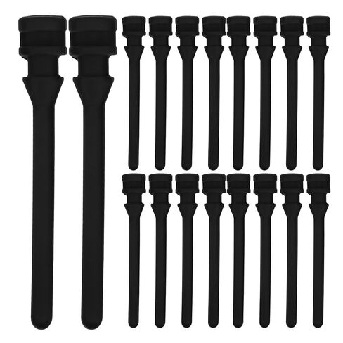 100pcs PC Case Fan Silicone Mount Screws Black Anti-Vibration 45mm in Kuwait