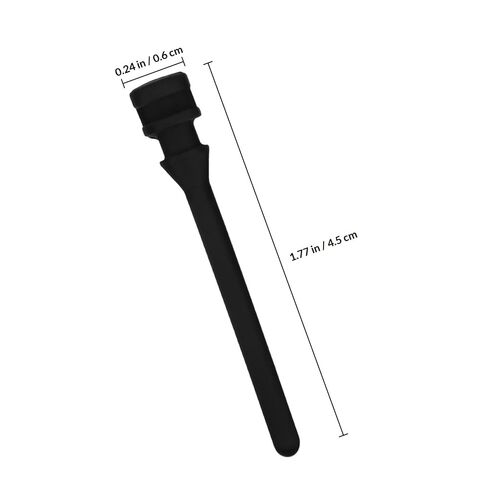 100pcs PC Case Fan Silicone Mount Screws Black Anti-Vibration 45mm in Kuwait