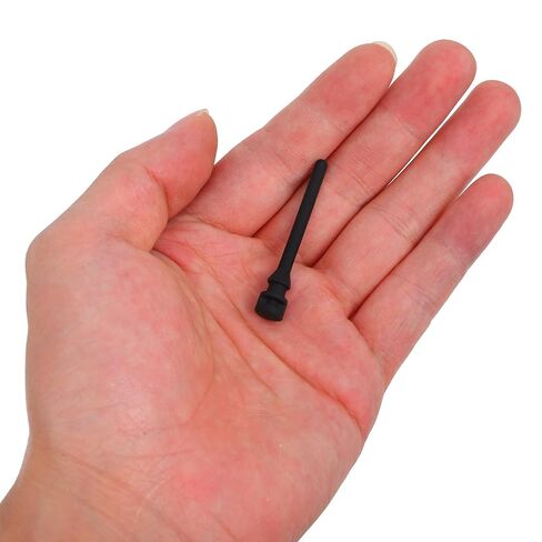 100pcs PC Case Fan Silicone Mount Screws Black Anti-Vibration 45mm in Kuwait