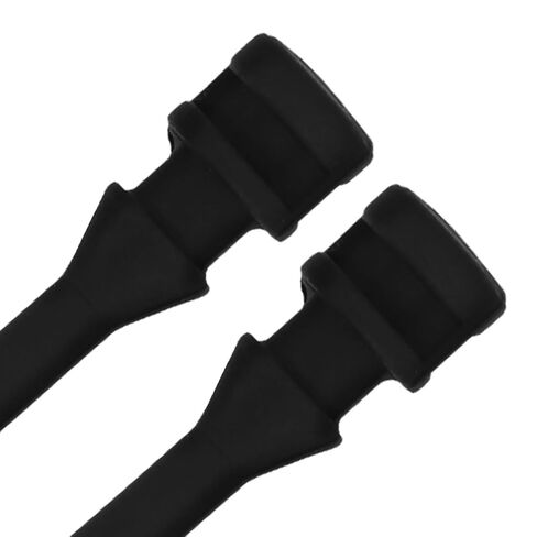 100pcs PC Case Fan Silicone Mount Screws Black Anti-Vibration 45mm in Kuwait