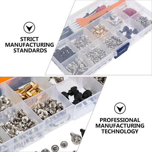 Computer Case Screws Kit Steel Assortment for Replacement Repair in Kuwait