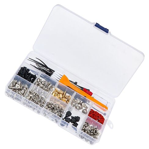 Computer Case Screw Kit Steel Assorted Bolts and Washers in Kuwait