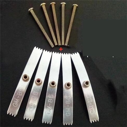 200Pcs Manganese Steel Cassette Repairer Screws for 86 Type Switch Socket Fixing Device in Kuwait