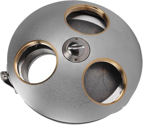 banapoy 3 Holes Microscope Converter, Aluminum Alloy Objective Lens Adapter, Microscope Lens Adapters, RMS Interface, 20.2mm Thread Hole Diameter, for 185 195 Objective in Kuwait