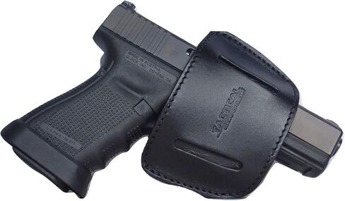 Tactical Scorpion Gear Ambidextrous Universal IWB OWB Leather Holster: Fits Springfield XDS & XD, Glock 19 21 19X 43, S&W M&P Plus All Other Such Weapons in Kuwait