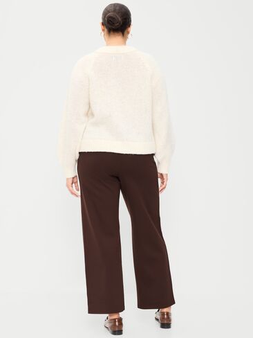 Old Navy Extra High-Waisted Stevie Straight Pants - Earthen in Kuwait