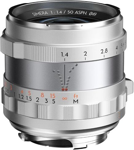 Thypoch Simera 50mm f/1.4 Lens (for Leica M, Silver) in Kuwait