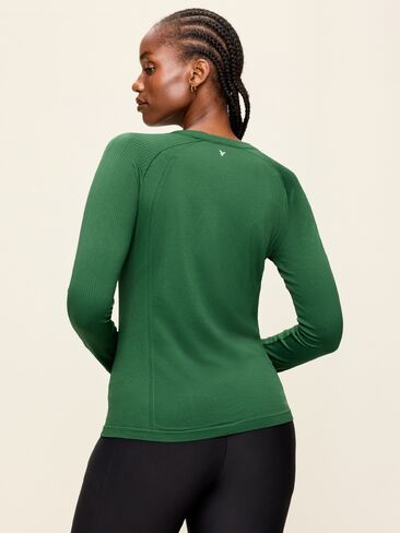 Old Navy Fluid Seamless Fitted Top - Field Of Greens in Kuwait