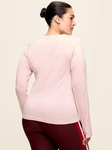 Old Navy Fluid Seamless Fitted Top - Fairytale Rose in Kuwait