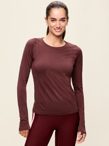 Old Navy Fluid Seamless Fitted Top - Grand Canyon in Kuwait