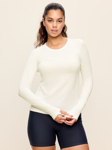 Old Navy Fluid Seamless Fitted Top - Magnolia in Kuwait