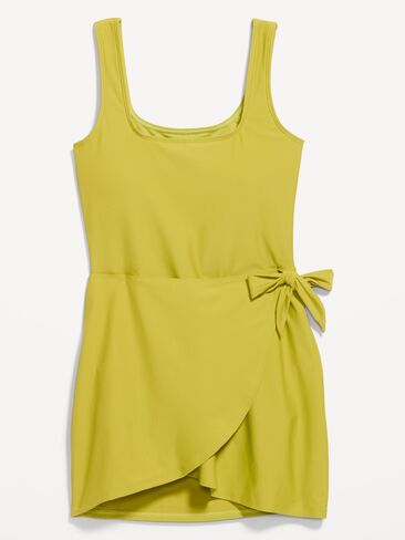 Old Navy Matte Side-Tie Swim Dress - Lacewing in Kuwait