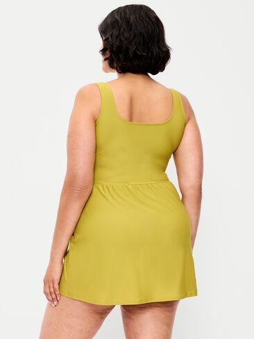 Old Navy Matte Side-Tie Swim Dress - Lacewing in Kuwait