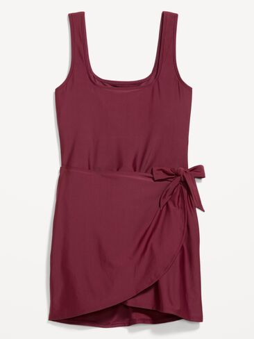Old Navy Matte Side-Tie Swim Dress - Reddy Or Not in Kuwait