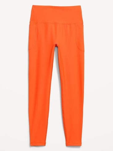 Old Navy Extra-High Waisted PowerSoft Boundless 7/8 Pocket Leggings – No Front Seam - Tigerlily in Kuwait