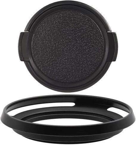 43mm Thin Camera Hood and Cap for Canon 22mm f/2 Lens-1+1 PCs in Kuwait