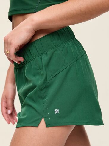Old Navy Mid-Rise StretchTech Run Shorts -- 3-inch inseam - Field Of Greens in Kuwait