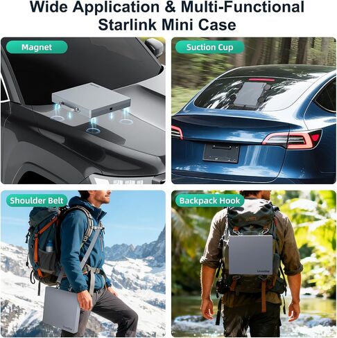 2026 for Starlink Mini Magnetic Roof Car Mount, Star-link Mount for RV in Kuwait