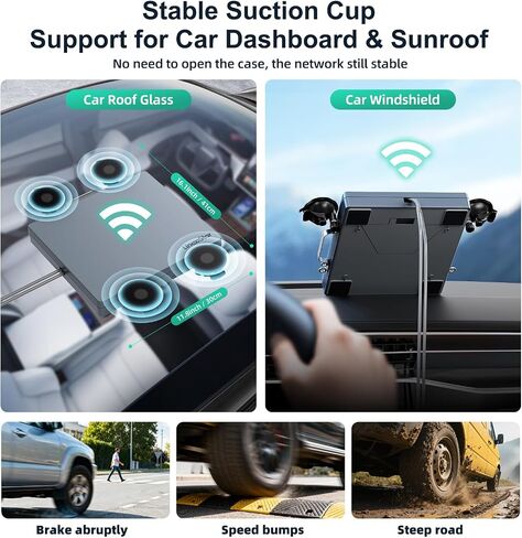 2026 for Starlink Mini Magnetic Roof Car Mount, Star-link Mount for RV in Kuwait