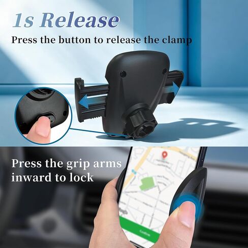 Car Phone Holder for Windshield, Suction Cup Phone Mount in Kuwait