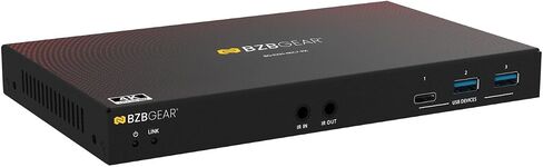 4K UHD HDMI/USB-C KVM 3.0 Extender/Switcher with USB 3.0/Ethernet/RS-232/POE in Kuwait