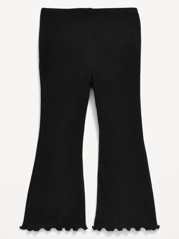 Old Navy Ribbed Flare Leggings for Toddler Girls - Black Jack in Saudi Arabia