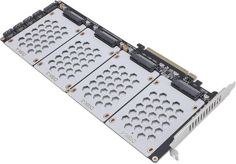 Pissente U.2 NVMe to PCIe 4.0 X8 Adapter, SFF8639 2.5in in Saudi Arabia