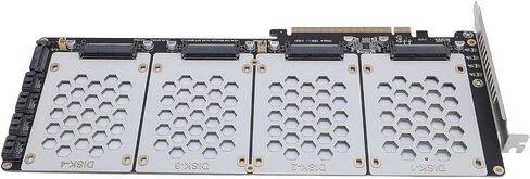 Pissente U.2 NVMe to PCIe 4.0 X8 Adapter, SFF8639 2.5in in Saudi Arabia