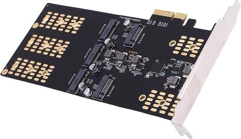 Pissente M.2 PCIe to SSD Adapter, 5 Slot Expansion Card in Saudi Arabia