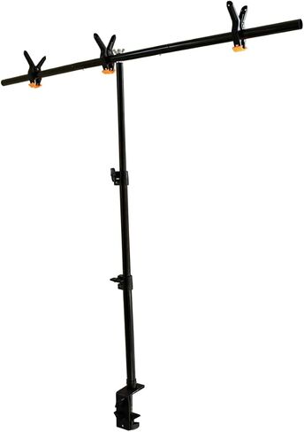 Bessie Bakes Backdrops Photography Backdrop Stand with Table Clamp, 39-Inch Crossbar, Adjustable up to 3ft Tall, Ideal for Food Photography, Product Photography & Content Creation in Saudi Arabia