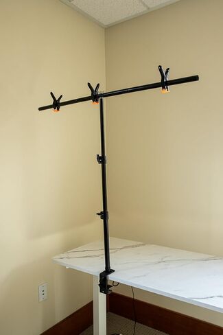 Bessie Bakes Backdrops Photography Backdrop Stand with Table Clamp, 39-Inch Crossbar, Adjustable up to 3ft Tall, Ideal for Food Photography, Product Photography & Content Creation in Saudi Arabia
