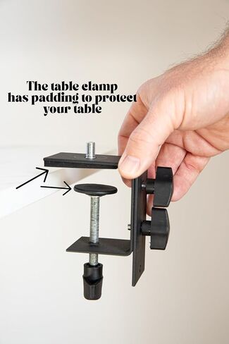 Bessie Bakes Backdrops Photography Backdrop Stand with Table Clamp, 39-Inch Crossbar, Adjustable up to 3ft Tall, Ideal for Food Photography, Product Photography & Content Creation in Saudi Arabia