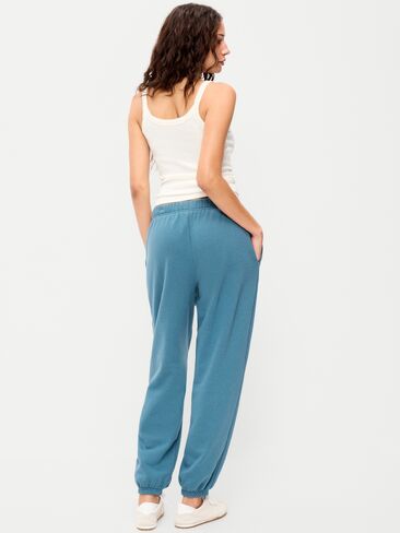 Old Navy High-Waisted Cinched-Ankle Sweatpants - Neptune in Kuwait