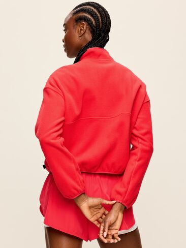 Old Navy Oversized Half-Zip Performance Fleece Pullover - Amaryllis in Kuwait
